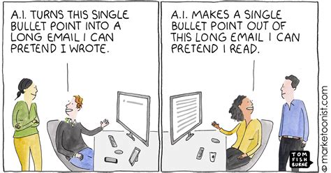 AI Email Cartoon