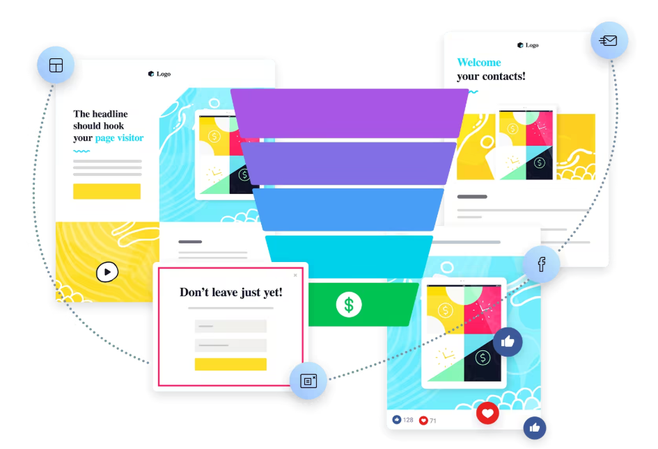 Conversion funnel templates