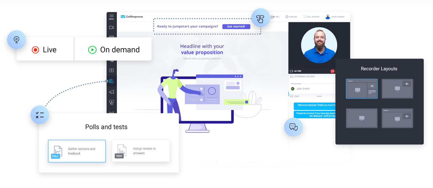 Webinar studio